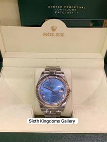 Rolex Datejust 41 Blue Roman 116334