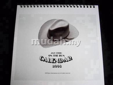 Jay Chou - 2008 Calendar- Unused