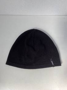 Wedze Decathlon Firstheat Black Fleece Beanie Hat