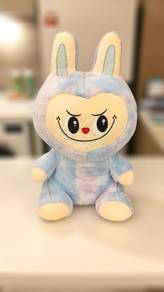 Sky Lightblue Fuzzy Blue Labubu