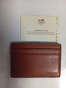 COACH Credit Card & Name Card Holder