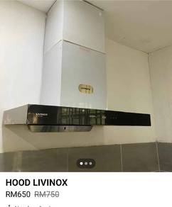 Hood Masak LIVINOX jarang guna.