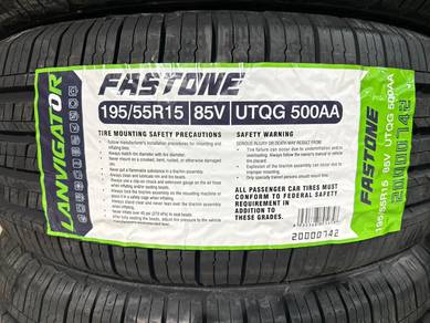 195/55/15 Lanvigator Fastone Tyre 2025 Tayar