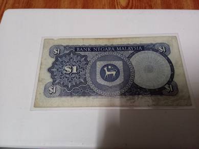 Wang Kertas RM1 Lama Bank Negara Malaysia (Siri 2 