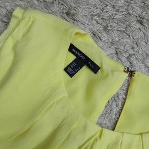 Mango Suit Yellow Dress