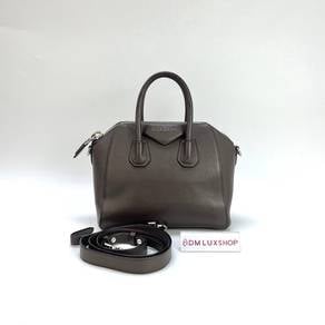 Preloved Givechy Brown Antigona Bag SHW
