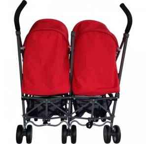 Twin stroller/ stroller kembar new