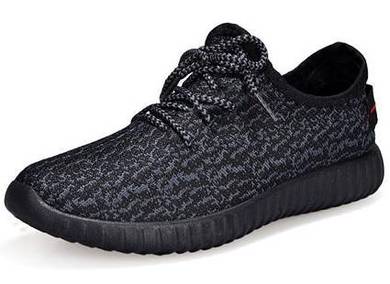 MA0251 Black Sneakers Mesh Kasut Murah Sport Shoes