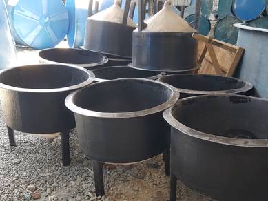 Fiberglass Fish Hatchery Tank /  Artemia Tank  :