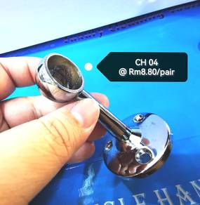 Chrome pipe holder CH 04/ Towel rack pipe holder