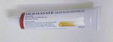 Dermasafe Deep Rub Ointment EXP DEC 2028