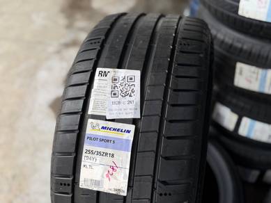 Tayar Baru 255 35 18 Michelin Pilot Sport 5 2026