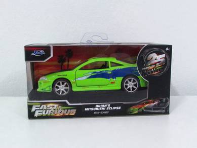 Jada 1/32 Fast Furious Brian's Mitsubishi Eclipse