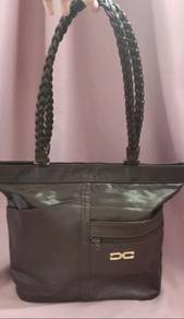 Shoulder tote bag brown colour