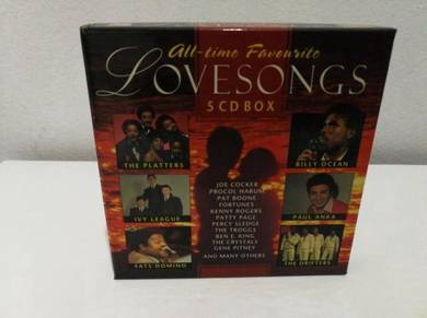 CD All Time Favourite Lovesongs 5CD Box set
