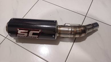 SC project muffler slip on
