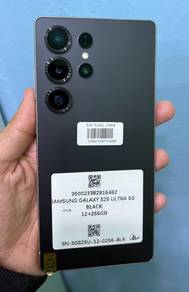 Used Samsung S25 Ultra 256gb Black