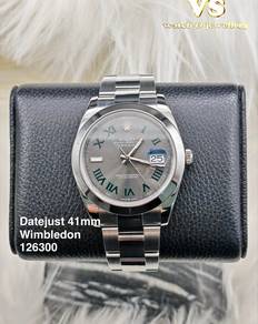 Rolex Datejust 41mm 126300 Wimbledon oyster
