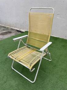 YE59S Kerusi Malas Lazy Chair White Yellow ** ASIS