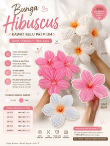 Bunga Telur Kawat Bulu Premium Pre Order