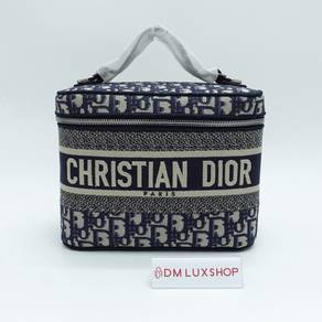 Kept Unused Dior Oblique Travel Vanity Case