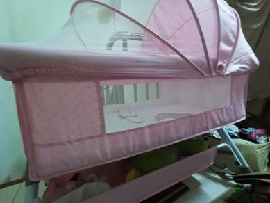 Bed Katil Baby Bed Bedside Sleeping Basket Baby Co