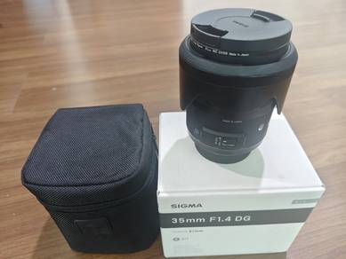 Sigma 35mm f/1.4 Lens Full Frame
