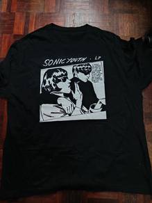 sonic youth tshirt baju