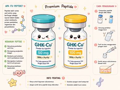 GHK cu 50/100mg (Free bac Water)