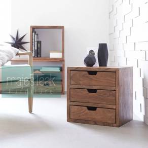 Bedside Table 3 Drawers