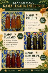 Madu 💯 Original Dari Ladang !!!