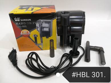 Sunsun HBL-301 Hang On Filter Fish Aquarium Ikan