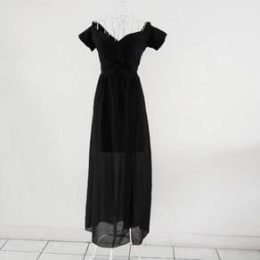 Evening Dinner Of Shoulder Dress
