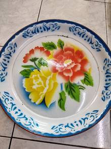 old metal plate
