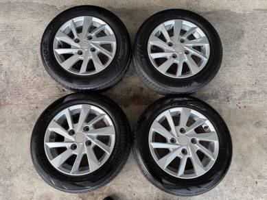 Rim original Iriz mc2 mc3 iswara tayar 95%