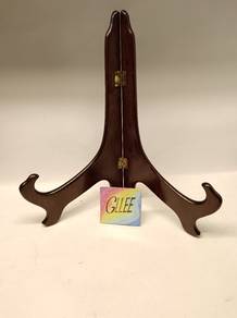 11 inch Wooden Solid Plate Stand 
 11寸实木木架
