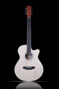 Cate QM-601C Acoustic Guitar - Natural