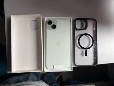 New Unit + Warranty iPhone 15 Plus 256gb Green
