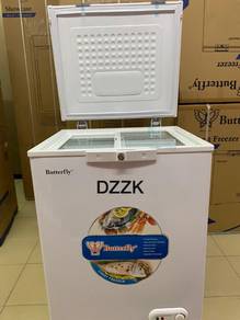 new 116 liter butterfly fridge 2023