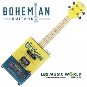 Bohemian oil can ukulele ~ surf wax