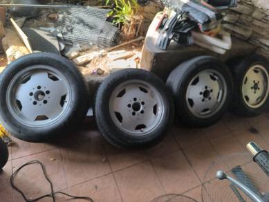 Mercedes Classic Monoblok rim 15" with tyre 