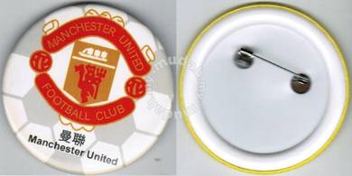 Manchester United Premier League Button Badge 58mm