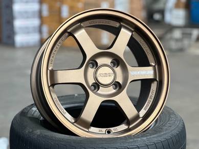 NEW 15 AOW TE37 Sonic Rim Jazz Myvi City Yaris