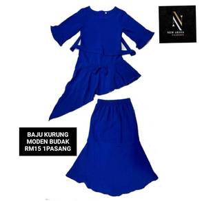 baju kurung budak girl