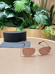Prada Pilot Sunglasses With Double Bridge