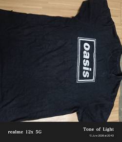 Oasis band shirt 