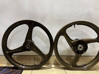 Sportrim 3 batang Enkei s1m inc tayar vee rubber