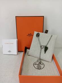 Authentic Hermes Bon Voyage Necklace (Full Set) 