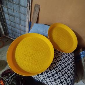 Piring tray plastik bulat Medivac ayam