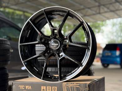 Sport Rim Baru 18 Rays G025 Glossy Black Miling Si